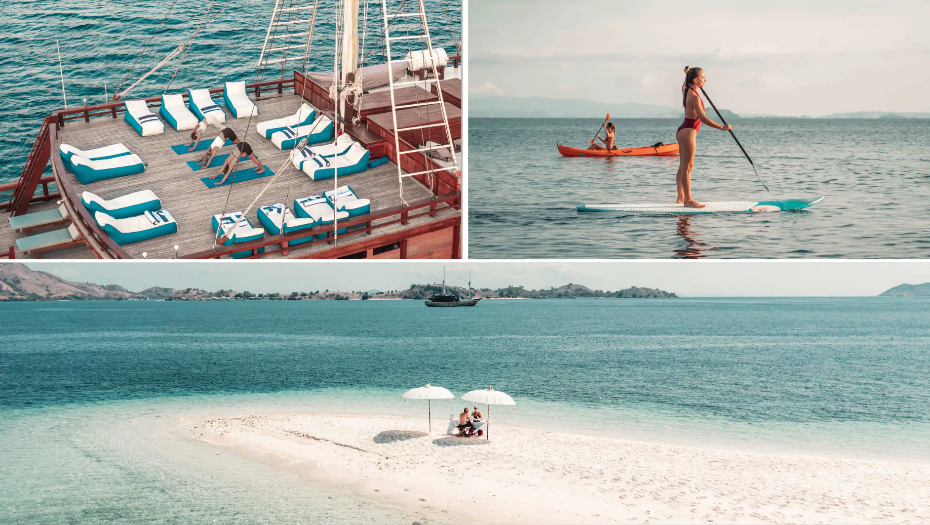 water activities on The Maj Oceanic journey