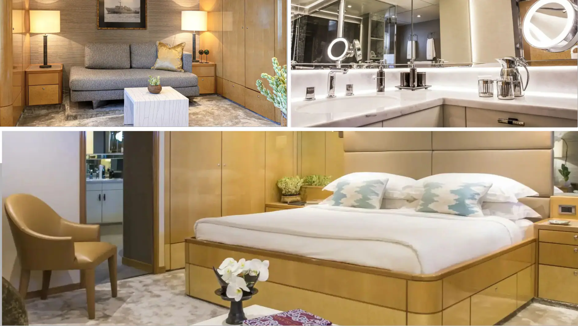 Category I Suites Aqua Blu Yacht Charter