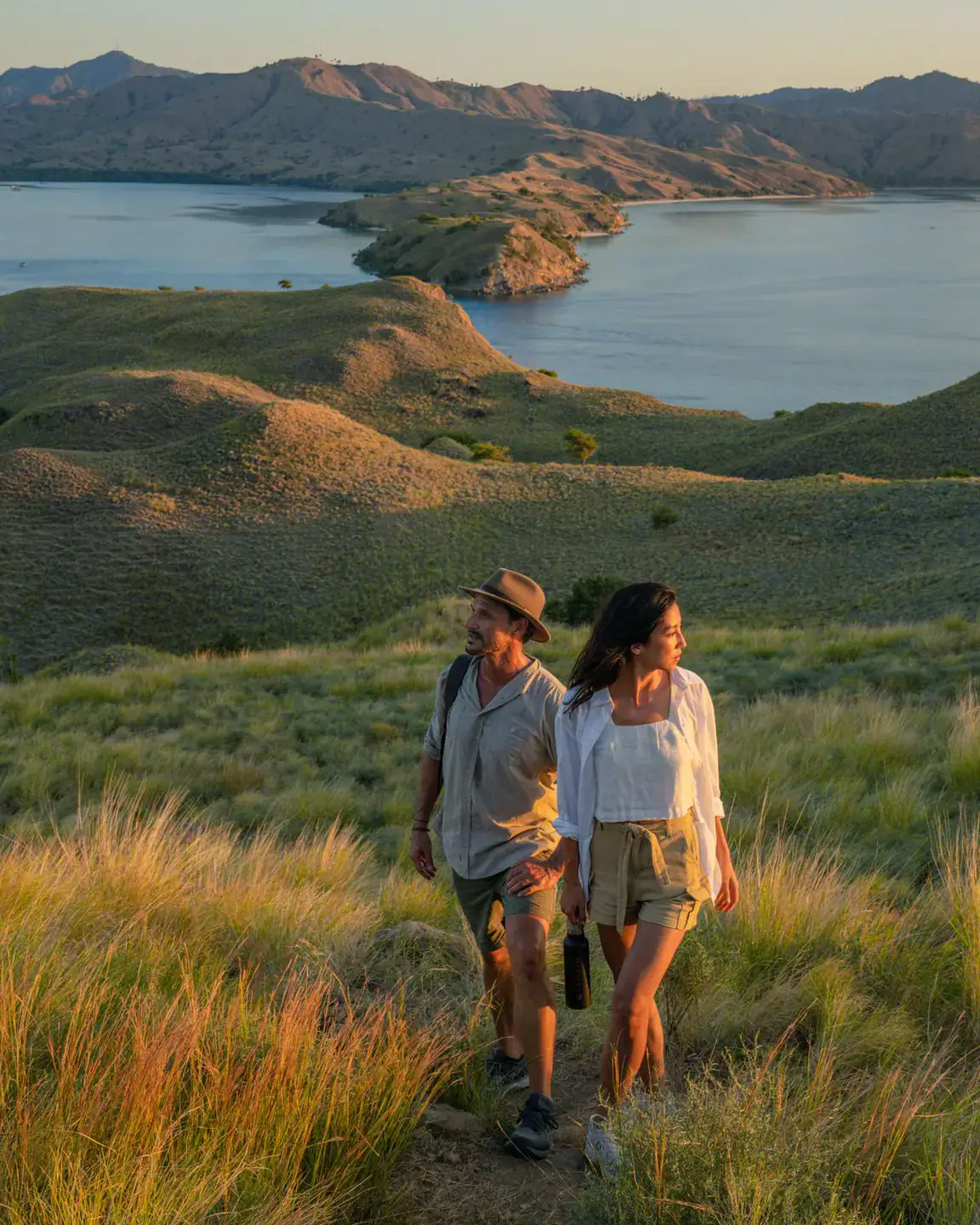 Trekking in Padar island on your Celestia liveaboard