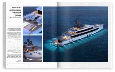 Brochure luxury yacht charter